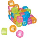 Herbruikbare IJsblokjes - Set van 36 - Keukenhulpjes - Gekleurd - Kunststof