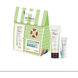 Skeyndor - Sun Expertise Kit Protective Cream SPF 50 Set - Dry Touch - 9 stuks