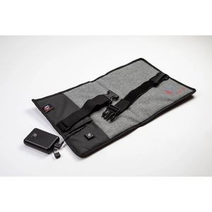 Outchair - Heat Pad Pro – elektrische verwarmde pad – warmtekussen incl powerbank - Oplaadbare accu - USB - 3 warmtestanden - ook geschikt als nierverwarmer
