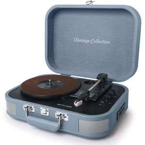 Vintage Stereo Platenspeler met Bluetooth en USB