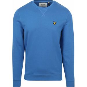 Lyle and Scott - Sweater Mid Blauw - Heren - Maat S - Regular-fit