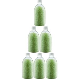 Claudius Badzout Eucalyptus - 600 gram - Fles met witte dop - Set van 6 stuks