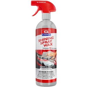 Dr. Marcus Titanium Line Shining Spray Wax 750 ml - Geschikt voor alle soorten lak - Autowax - Auto poetsen