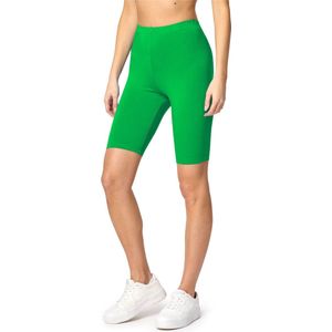 Bellivalini BLV-BLV50-149-LE Dames Leggings - Sport - Vrijetijdsbroek - Kort - Viscose - Sporbroek - Yogabroek - Groen - XL