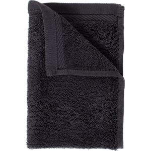 The One Towelling Organic Gastendoek - 30 x 50 cm - Kleine handdoek - 100% organisch katoen - 550 gr/m2 -Antraciet