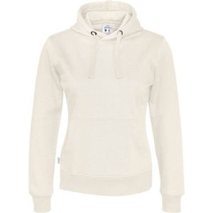 Cottover HOODIE LADY - GOTS GECERTIFICEERD 141001 - Ecru - S