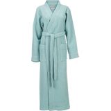 Heckettlane Badjas - Ochtendjas - Sky Blue - 70% Gerecycled Katoen 30% Andere Vezel