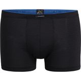 Gotzburg heren boxer normale lengte (1-pack) - zwart geruit