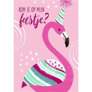 Uitnodigingen - 5 kaarten met enveloppen - uitnodigingen voor een feestje
