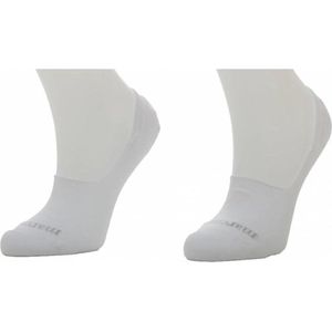 Marcmarcs 2-paar invisible sneaker sokjes - 42 - Wit