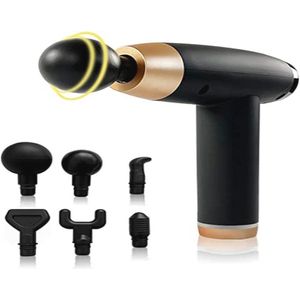 Professioneel Spiermassagepistool met 20 Instelbare Niveaus en 6 Massagekoppen voor Pijnverlichting en Ontspanning