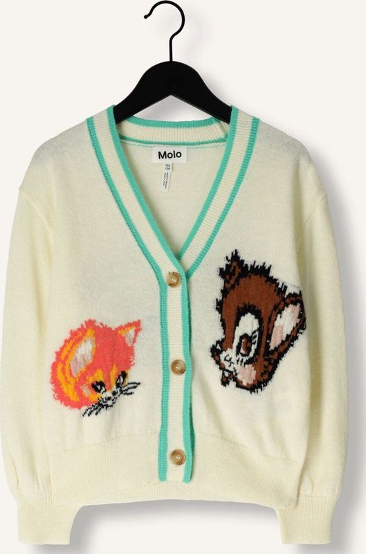 Molo Gaby Truien & Vesten Meisjes - Sweater - Hoodie - Vest- Multi - Maat 110/116