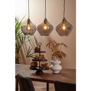 Light & Living Hanglamp Rakel - Antiek Brons - 80x27x30cm - 3L - Modern - Hanglampen Eetkamer, Slaapkamer, Woonkamer
