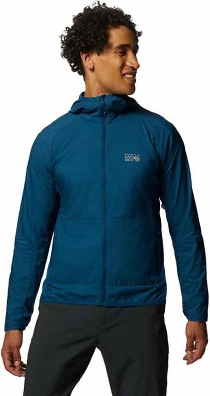 Mountain Hardwear - Kor Airshell - Softshelljack - Blauw