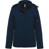 Kariban - K651 - Gewatteerde Softshell Damesparka - Navy