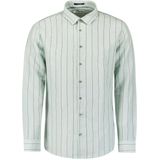 No Excess Linnen Overhemd , Gestreept