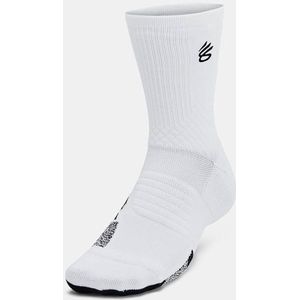 Under Armour Curry Armourdry Playmaker Mid Sokken Wit EU 47 1/2-50 1/2 Man,Vrouw