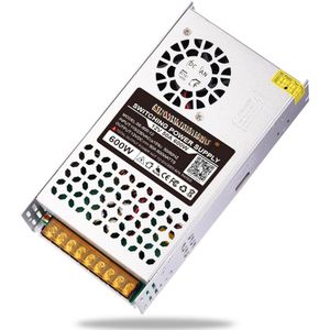 DC 12V 50A 600W Voeding – 220V naar 12V Transformator | Schakelende Stroomadapter voor LED-strips, 3D-printers en Meer