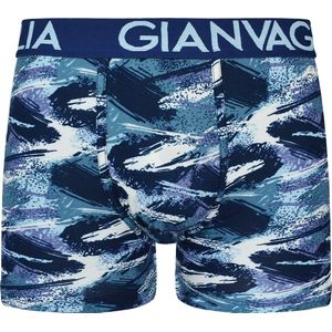 Heren boxershorts Gianvaglia 3 pack print blauw XXL