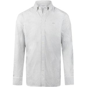 McGregor Overhemd Overhemd Oxford Grote Streep Mm999 6001 03 5108 Winter Sage Mannen Maat - S