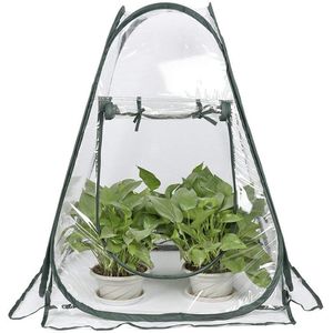 Inovra ® Kleine Pop-up Kas voor Optimale Winterbescherming van Planten en Bloempotten