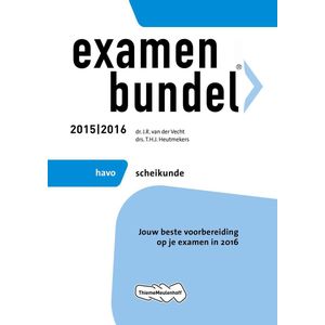 Examenbundel Havo scheikunde 2015/2016
