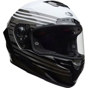 Bell Race Star DLX RSD Dash Carbon Zwart Wit Grijs Integraalhelm - Maat S - Helm
