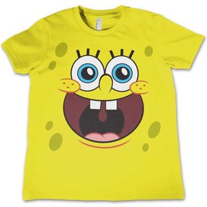 Merchandising SPONGEBOB - T-Shirt KIDS Happy Face Yellow (10 Years)