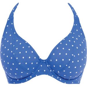 Freya Jewel Cove Halter Bikinitop Azure Maat 65F