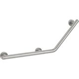 Tiger Boston Comfort & Safety Wandbeugel rechts 135º - RVS geborsteld