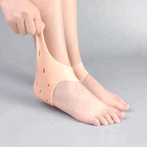 Zachte Gel Hielbeschermer - Beige - Verpakking met 2 Hielbeschermers