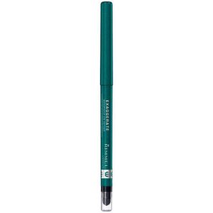 Rimmel - Exaggerate Waterproof Eye Definer - Waterproof eyeliner 0.28 g 250 Emerald Sparkle -