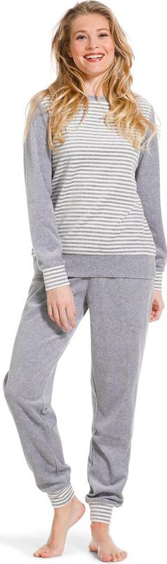Pastunette - Grey Stripes - Pyjamaset - Grijs