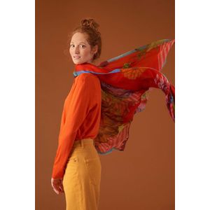 Oilily - Tidy T-shirt long sleeves - Oranje - XXL