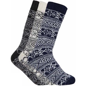 Norfinde Noordse wollen sokken, 3-pack
