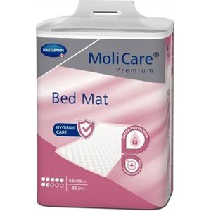 Hartmann Molicare Premium Bed Mat 7 druppels 60 x 90 cm - 1 pak van 30 stuks