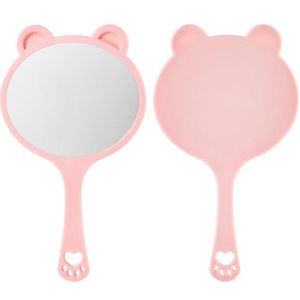 Handspiegel met Handvat voor Make-up en Scheren - Kleine Draagbare Multifunctionele Spiegel voor Mannen en Vrouwen