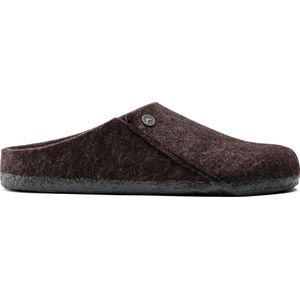 Birkenstock Zermatt Shearling WZ Reg Heren Sloffen - Mocha - Maat 45