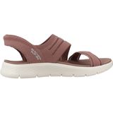 Skechers GO WALK FLEX Sandalen - Bruin - Synthetisch - Hielriempje - Zacht Verdikt