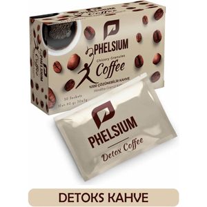 PHELSIUM Hindiba Coffee Cichorei Detox Koffie Dieet 1 maand 30 stuks forx5