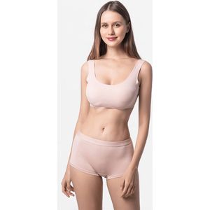 Hipster dames Micro Modal buff beige