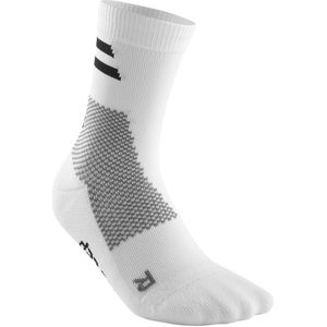 CEP - Compression Mid Cut - Sokken - Uniseks - Zwart - Materiaalmix