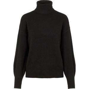 PIECES PCCAVA LS HIGH NECK KNIT BC Dames Trui - Maat XS
