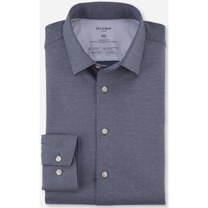 OLYMP shirt 24/7 moderrn fit marineblauw