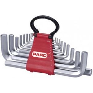 PARD - Inbussleutelset, extra lang, 18-delig - PA5183XL