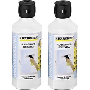 Karcher RM500 Venster Vac Glas Reinigingsconcentraat, 500ml (Pack van 2)