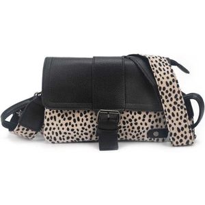 Black Dot New Colorado schoudertasje | handtasje | schouderband | ritsjes | handbag | bagstrap | shoulderstrap | verstelbaar | modetrend