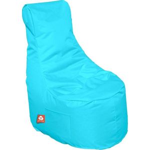 Whoober zitzak stoel Nice outdoor aqua blauw - Wasbaar - Voor binnen en buiten