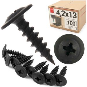 LUN FIX - Schroef 011 FOSFAT met verzonken kop 4,2x13 - bevestigen van materialen - 100 stuks