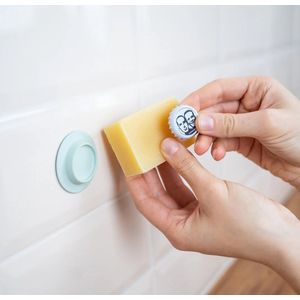 SOAPI Magnetische Zeephouder - Niyok 2in1 Shampoo+Conditioner Bar Bundel - Munt + Groene Touch